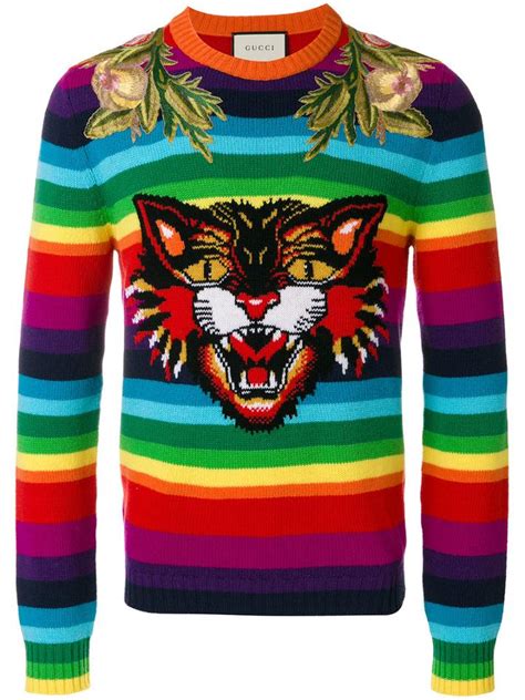 [WTC] Gucci Angry Cat sweater (rainbow) : r/DesignerReps 